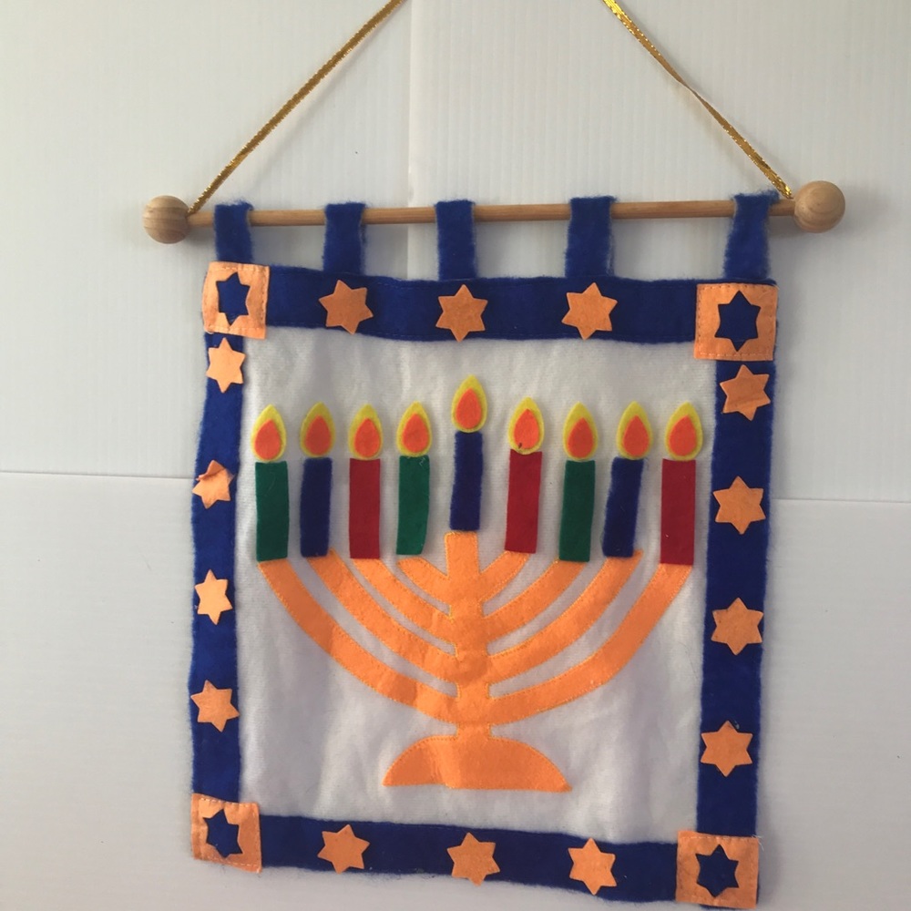 Menorah wall hanging